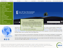 Tablet Screenshot of environmentlaw.org.uk